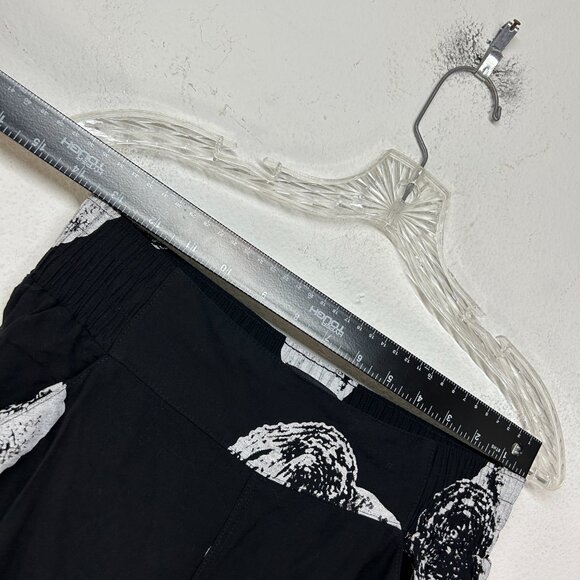 My Soul ladies pants small black white Danish lagonlook boho relaxed Art to wear - Picture 10 of 13